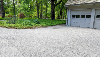 gravel driveway remodeling